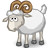 male sheep Icon